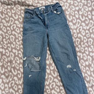 Abercrombie curve love 90s High rise jean